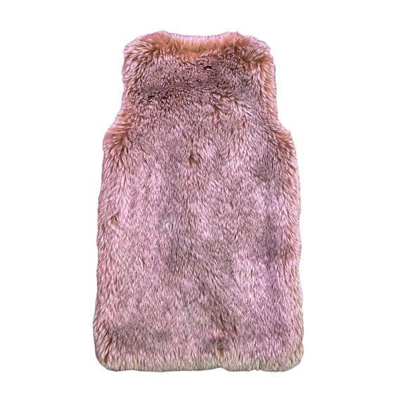 NEXT UK GIRLS FAUX FUR LINED VEST SIZE 3 - Picture 3 of 8